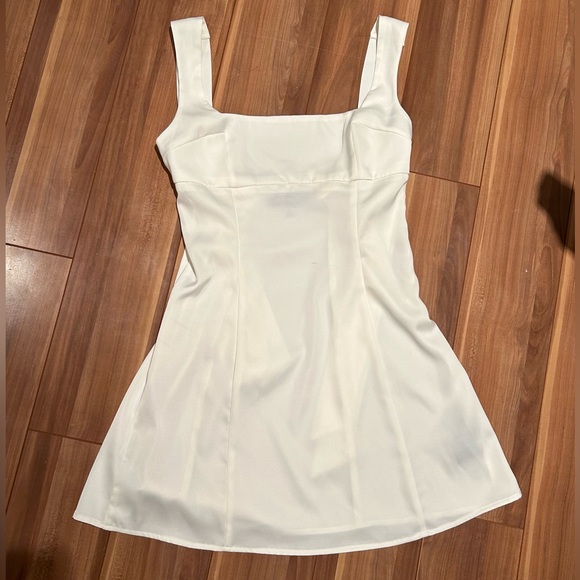 NEW Urban Outfitters Satin Mini Dress - Picture 3 of 4